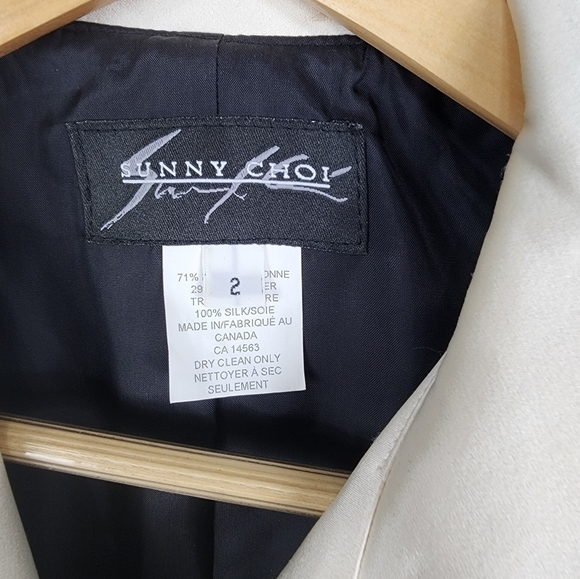 Sunny Choi Formal Black Jacket Size 2 - Picture 2 of 9